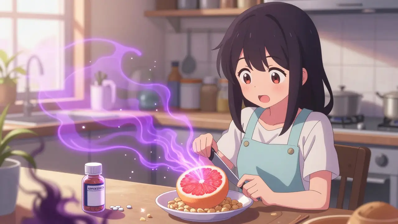 Grapefruit and Statins: What You Need to Know About the Dangerous Interaction