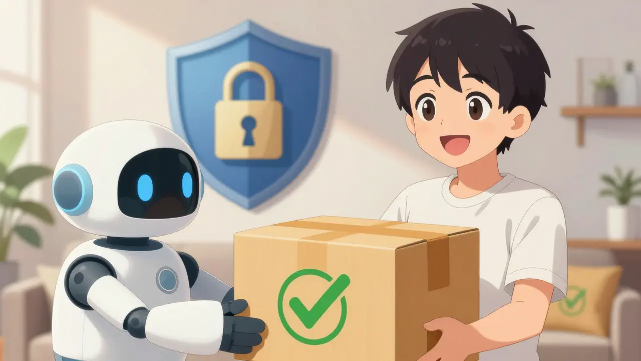 Safe delivery of verified medication package